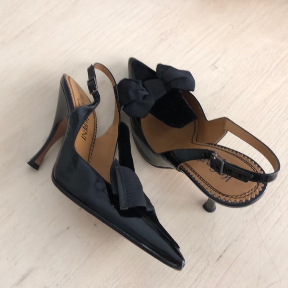 Yves Saint Laurent Shoes - Yves Saint Laurent riva gauche Blacks Heels 37